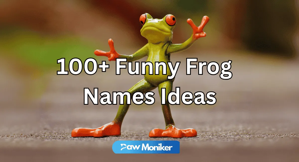 funny frog names