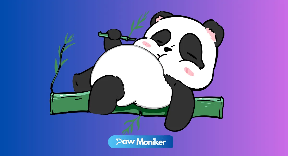 cute panda names ideas